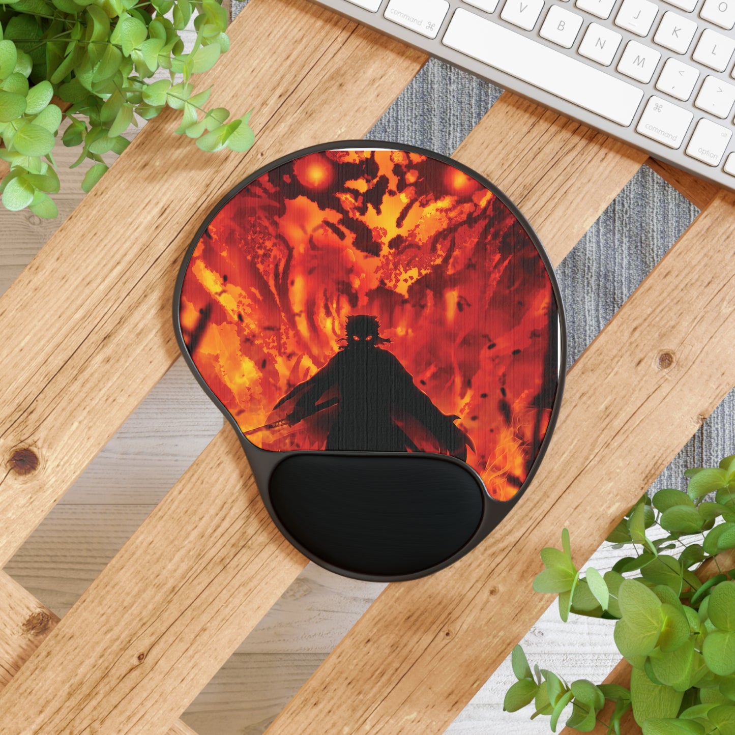 Mouse Pad - Kyojuro Rengoku Design