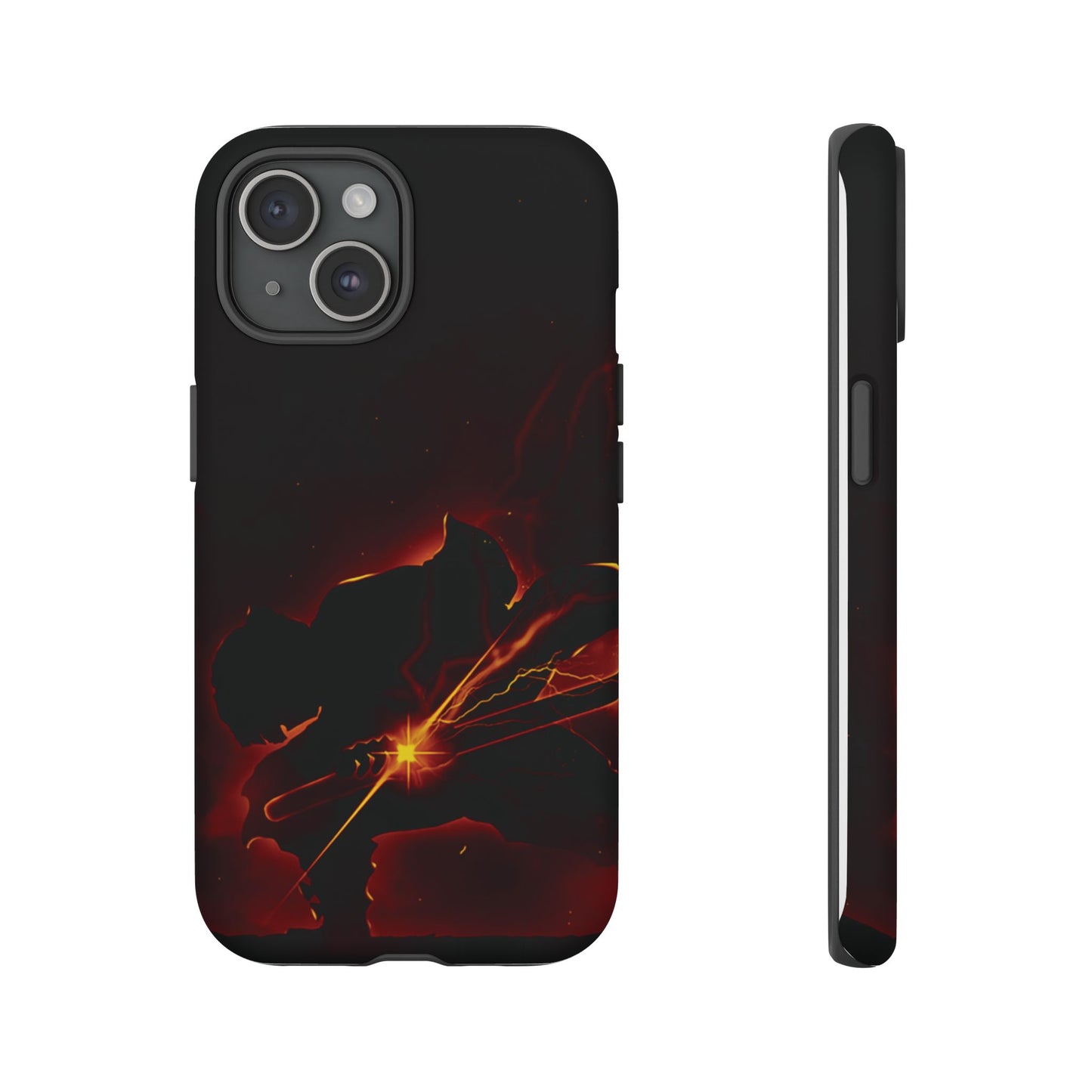 Phone Case - Inosuke Lighting Breath iPhone 15 Tough Case