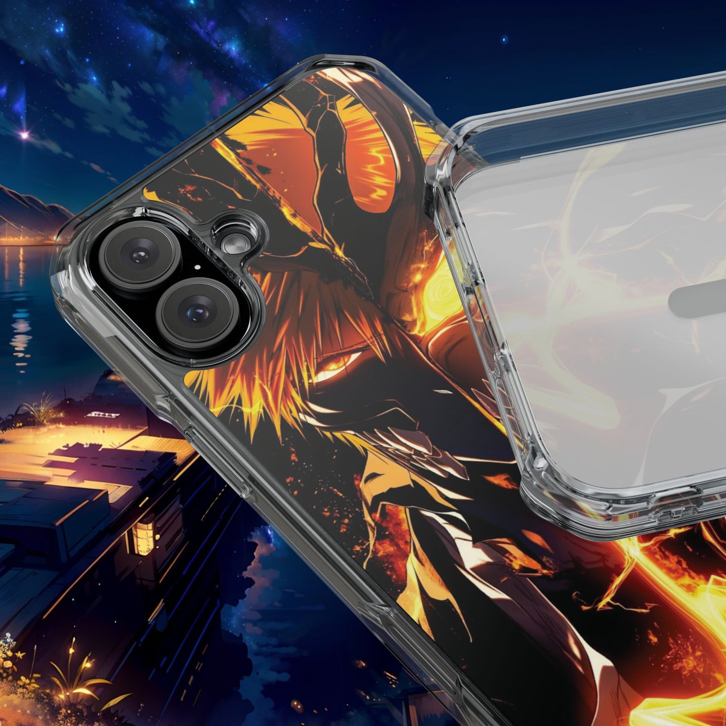 Ichigo Magnetic Clear Impact Cases